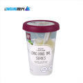Benutzerdefinierte IML gedruckte gefrorene Gelato -Eiscreme PP Joghurtbecher mit Deckel und Löffel